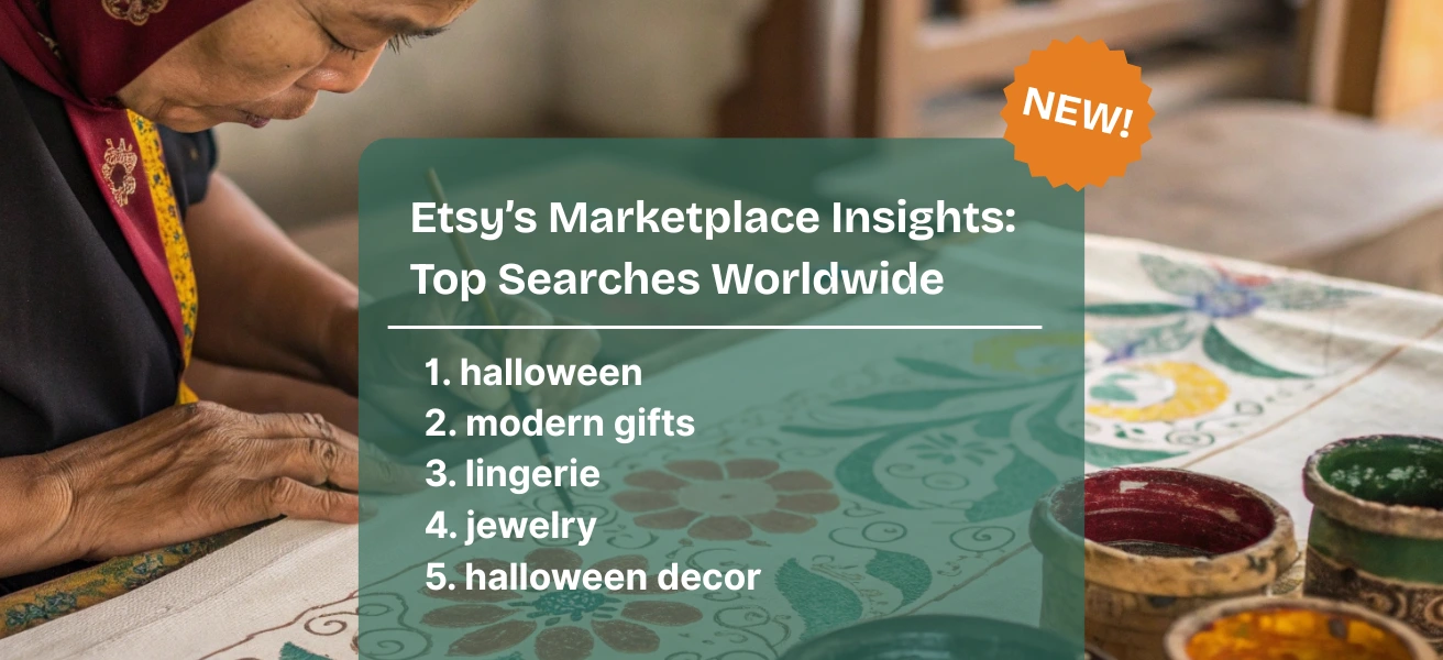 Etsy’s Marketplace Insights: Top Searches Worldwide