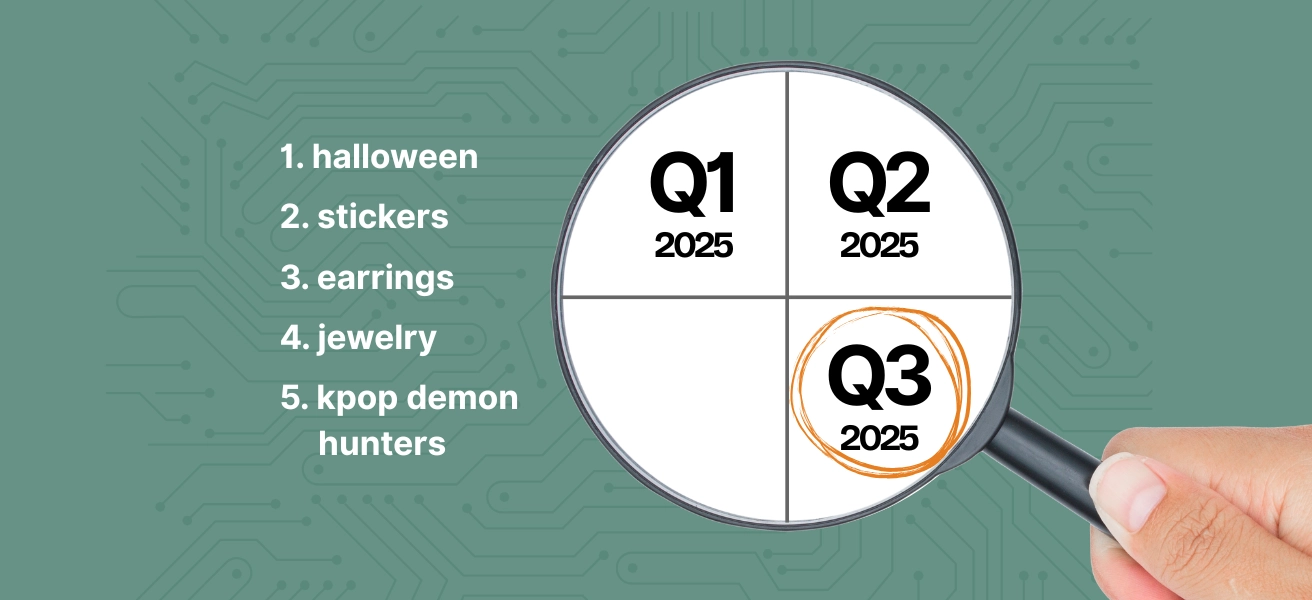 Top Etsy Searches in Q3 2025