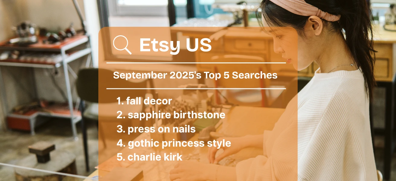 Top Keywords on Etsy Now