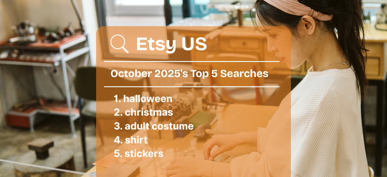 Top Keywords on Etsy Now