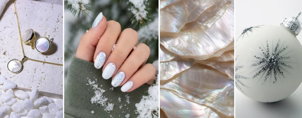 Shiver the Season banner with icy metallics, cool jewel tones, nautical winter details, and frosted textures.