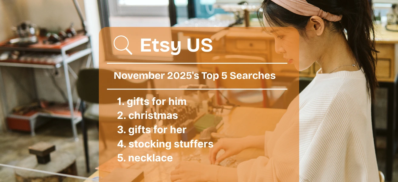 Top Keywords on Etsy Now
