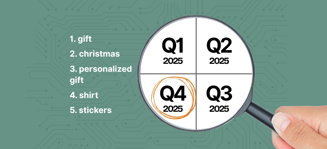 Top Etsy Searches in Q4 2025