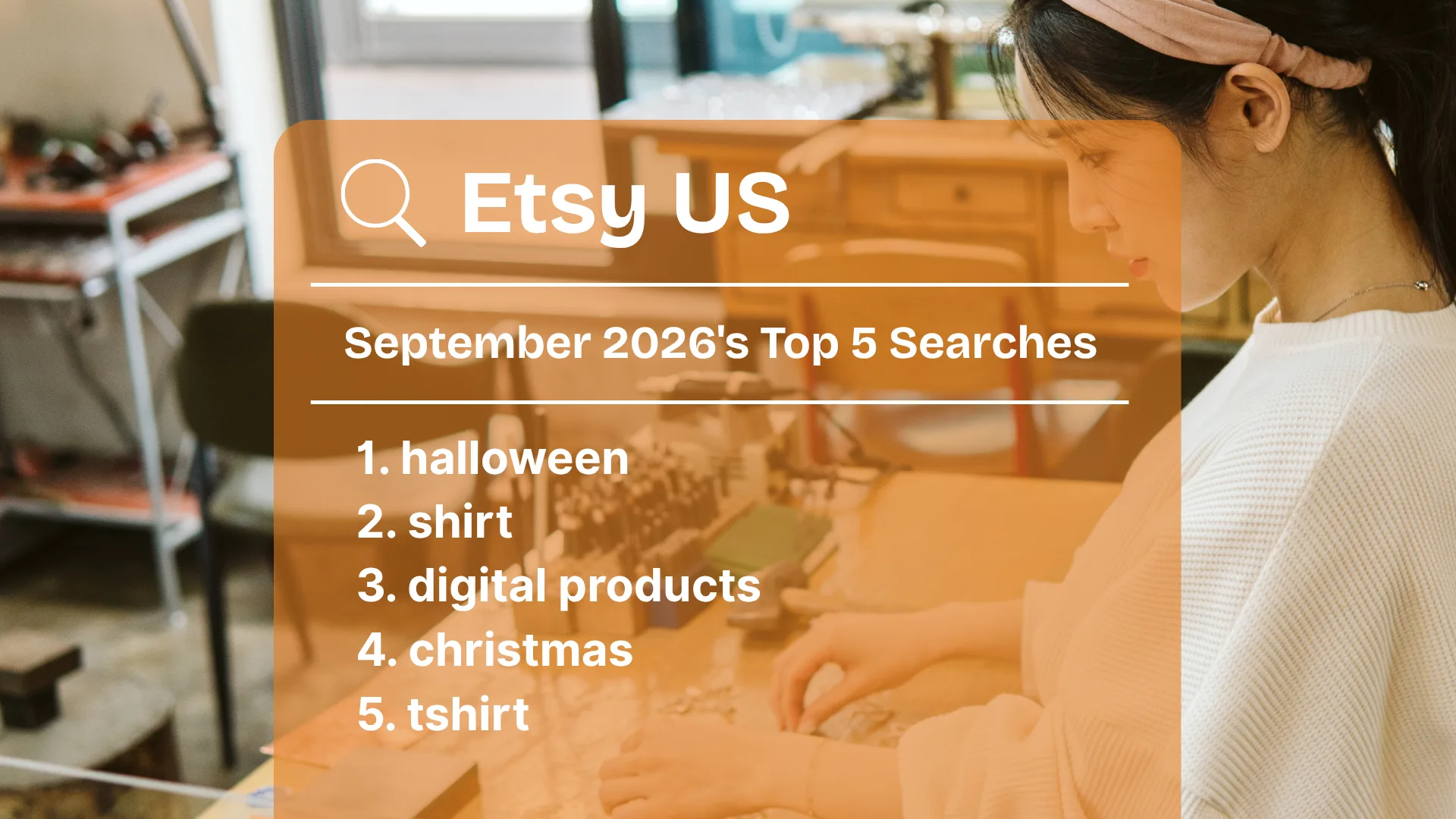 Top Keywords on Etsy Now